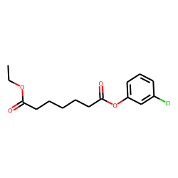 Pimelic acid, 3-chlorophenyl ethyl ester