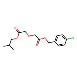 Diglycolic acid, 4-chlorobenzyl isobutyl ester