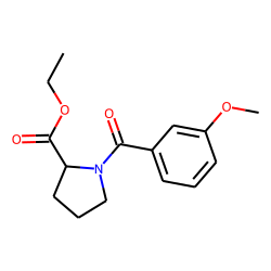 L-Proline, N-(3-methoxybenzoyl)-, ethyl ester