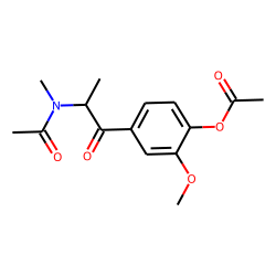 Methylone M (demethylenyl, 3-O-methyl), 2Ac