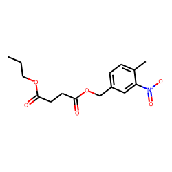 Succinic acid, 4-methyl-3-nitrobenzyl propyl ester