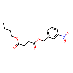 Succinic acid, butyl 3-nitrobenzyl ester