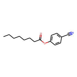 Octanoic acid, 4-cyanophenyl ester