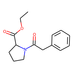 L-Proline, N-(phenylacetyl)-, ethyl ester