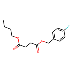 Succinic acid, butyl 4-fluorobenzyl ester