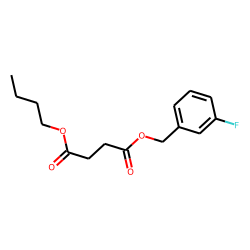 Succinic acid, butyl 3-fluorobenzyl ester