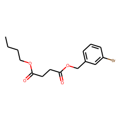 Succinic acid, 3-bromobenzyl butyl ester