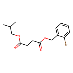 Succinic acid, 2-bromobenzyl isobutyl ester
