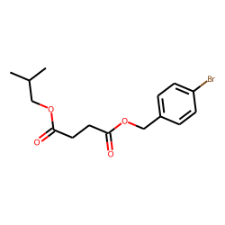 Succinic acid, 4-bromobenzyl isobutyl ester