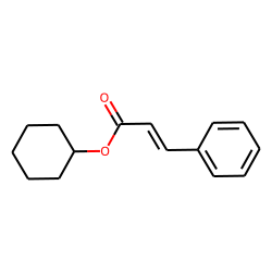 2-Propenoic acid, 3-phenyl-, cyclohexyl ester
