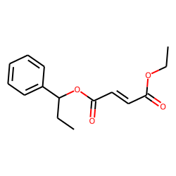 Fumaric acid, ethyl 1-phenylprop-1-yl ester