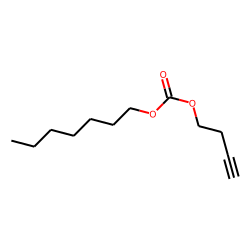 Carbonic acid, but-3-yn-1-yl heptyl ester