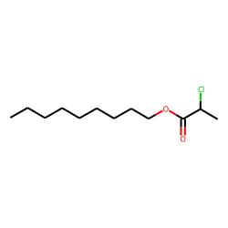 Propanoic acid, 2-chloro, nonyl ester