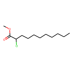 2-Chloroundecanoic acid, methyl ester