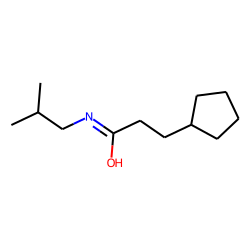 Propanamide, 3-cyclopentyl-N-isobutyl-