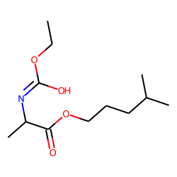 D-Alanine, N-ethoxycarbonyl-, isohexyl ester