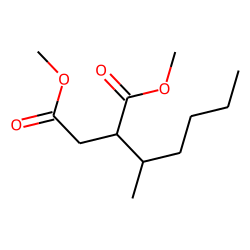 (1-Methylpentyl)succinic acid, methyl ester