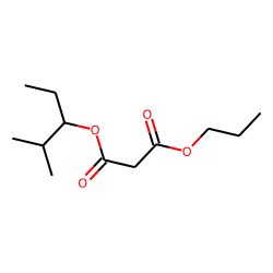 Malonic acid, 2-methylpent-3-yl propyl ester