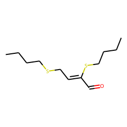 2,4-Bis(butylthio)but-2-enal