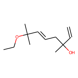 7-ethoxy-3,7-dimethyl-1,5-octadien-3-ol