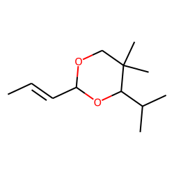 M-dioxane, 2-propenyl-4-isopropyl-5,5-dimethyl-