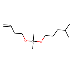 Silane, dimethyl(but-3-enyloxy)isohexyloxy-
