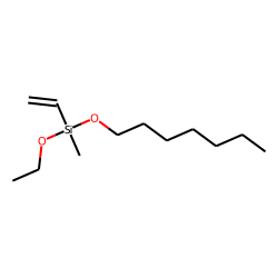 Silane, methylvinyl(heptyloxy)ethoxy-