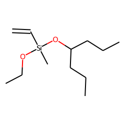 Silane, methylvinyl(hept-4-yloxy)ethoxy-