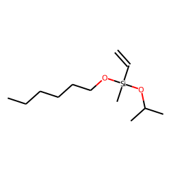 Silane, methylvinyl(hexyloxy)isopropoxy-