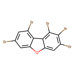 1,2,3,7,9-pentabromo-dibenzofuran