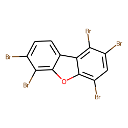 1,2,4,6,7-pentabromo-dibenzofuran