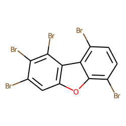 1,2,3,6,9-pentabromo-dibenzofuran