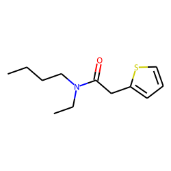 Acetamide, 2-(2-thiophenyl)-N-ethyl-N-butyl-