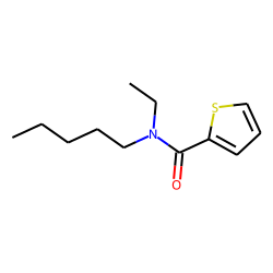 Thiophene-2-carboxamide, N-ethyl-N-pentyl-