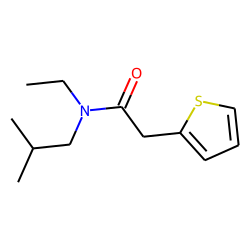 Acetamide, 2-(2-thiophenyl)-N-ethyl-N-isobutyl-