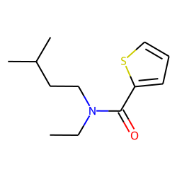 Thiophene-2-carboxamide, N-ethyl-N-3-methylbutyl-