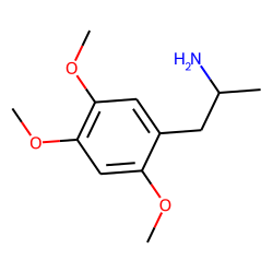 Phenethylamine, 2,4,5-trimethoxy-«alpha»-methyl-