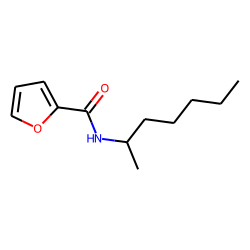 2-Furancarboxamide, N-(hept-2-yl)-