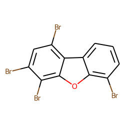 1,3,4,6-tetrabromo-dibenzofuran