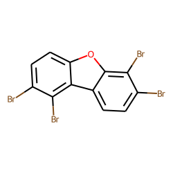 1,2,6,7-tetrabromo-dibenzofuran