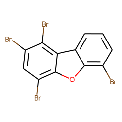 1,2,4,6-tetrabromo-dibenzofuran