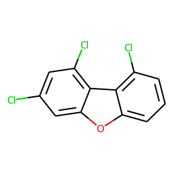 Dibenzofuran, 1,3,9-trichloro