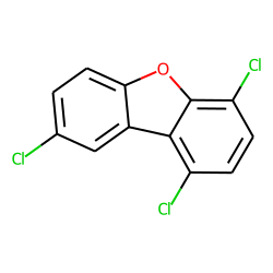 Dibenzofuran, 1,4,8-trichloro