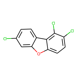 Dibenzofuran, 1,2,7-trichloro