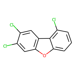 Dibenzofuran, 2,3,9-trichloro