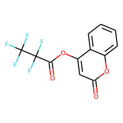 4-Hydroxycoumarin, pentafluoropropionate