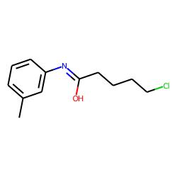 Pentanamide, N-(3-methylphenyl)-5-chloro-