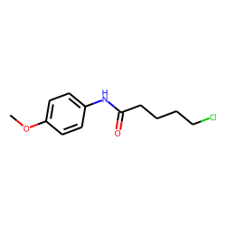 Pentanamide, N-(4-methoxyphenyl)-5-chloro-