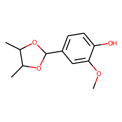 4-(4,5-Dimethyl-1,3-dioxolan-2-yl)-2-methoxyphenol