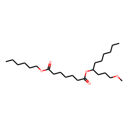 Pimelic acid, hexyl 1-methoxydec-4-yl ester